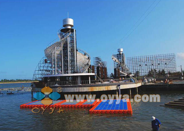 Boat dock for China Open Sailing Regatta of 2007 Water Sports Games