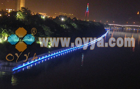 Floating bridge in Liuzhou